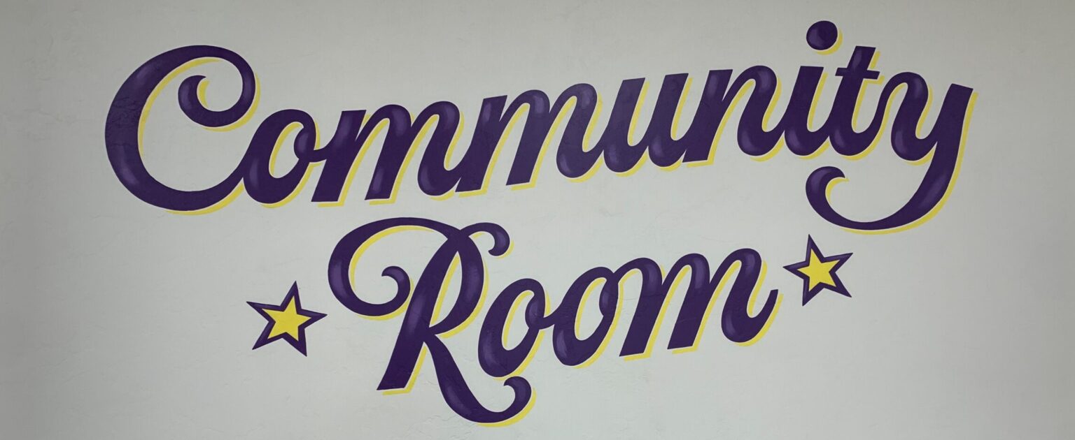 Xommunity Sign Community Room - Youth On Their Own